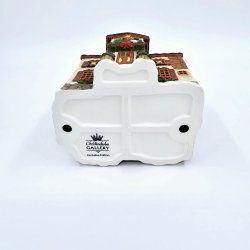 Firklveren Jule Hus Med Stjerner 