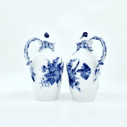 Bl� Blomst Svejfet Vinaigrette &amp; Olie Kande nr. 10-1540. sortering 2