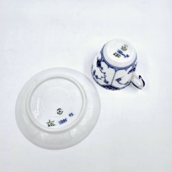 Musselmalet Halvblonde Kaffekop nr. 1-626. sortering 2  