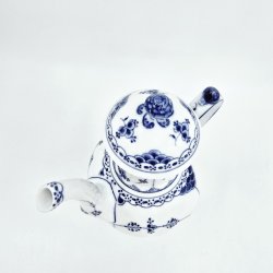 Musselmalet Halvblonde Kaffekande nr. 1-519. sortering 2  