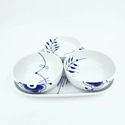 Bl Mega Riflet Serveringsst 24.5cm. 4 stk. sortering 1 