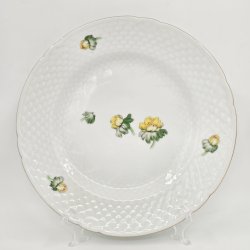 Erantis Middagtallerken nr. 25 Med Guldkant 1 sortering 