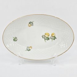 Erantis Oval Asiet nr. 39 Med Guldkant 1 sortering