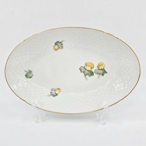 Erantis Oval Asiet nr. 39 Med Guldkant 1 sortering