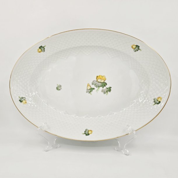 Erantis Ovalt Fad nr. 15 Med Guldkant 1 sortering  