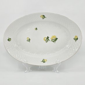 Erantis Ovalt Fad nr. 16 Med Guldkant 1 sortering 