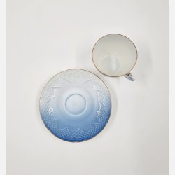 Mgestel Espresso Kop nr. 108B Med Guldkant 2 sortering