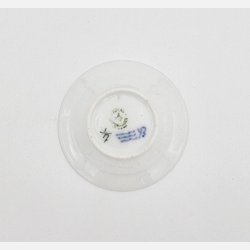 Musselmalet Riflet Lille Smr Asiet nr. 1-7. sortering 1 