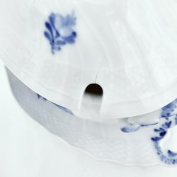 Bl Blomst Svejfet Sovseskl nr. 10-1653. sortering 3 Sjlden 