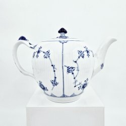 Musselmalet Riflet Tekande nr. 1-267. sortering 1 Sjlden