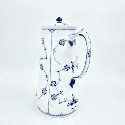 Musselmalet Riflet Chokolade Kande nr.1-34. sortering 1  