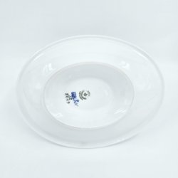 Bl� Blomst Flettet Sovsesk�l nr. 10-8069. sortering 2 