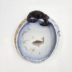 Royal Copenhagen Skl Med Krabbe nr. 2465. sortering 1 
