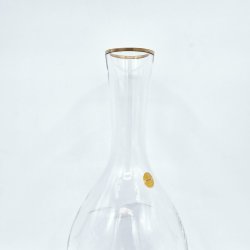 M�geglas Karaffel Med Guldkant 