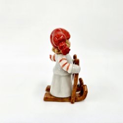 Royal Copenhagen Pixie Nisse P Ski  nr. 179. Sortering 1   