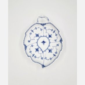 Musselmalet Halvblonde Stor Blad Asiet nr. 1-549. sorterin 2 