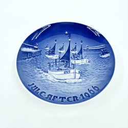 B &amp; G Juleplatte Hjem Til Jul 1966. Sortering 1 