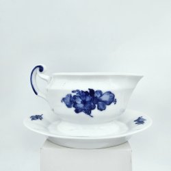 Bl Blomst Kantet Sovseskl nr. 10-8537. sortering 1 