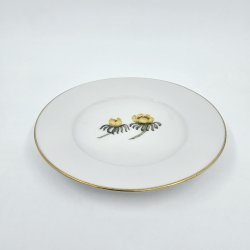 Erantis Kagetallerken med guldkant