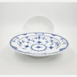 Musselmalet Halvblonde Ragoutfad nr. 1-617. sorterin 2