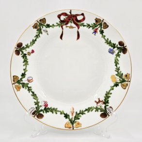 Royal Copenhagen Stjerne Rflet Jul Frokosttallerken nr. 622. sortering 1