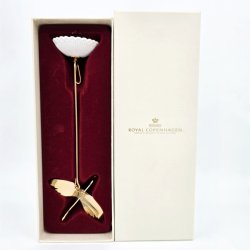 Royal Copenhagen Lysholder Med Fugl.