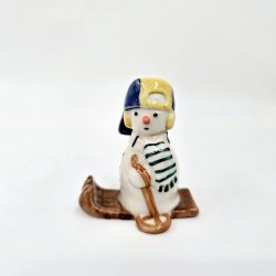 Royal Copenhagen Figur Snemand Dreng P Ski nr. 771. sortering 1 