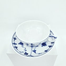 Musselmalet Riflet Espressokop nr.1-357. sortering 1 