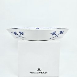 Musselmalet Riflet Oval Asiet nr. 1-147. sortering 1