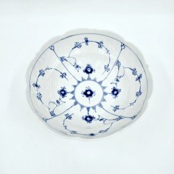 Musselmalet Riflet Salatkumme nr. 1-311. sortering 1 