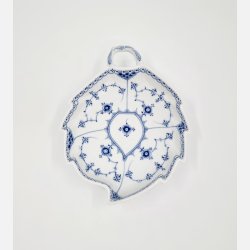 Musselmalet Halvblonde Mellem Blad Asiet nr. 1-548. sorterin 2