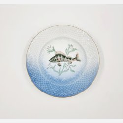 Mgestel Fisketallerken Aborre nr.9. sortering 2