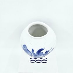 Bl Blomst Flettet Vase nr. 10-8257. sortering 1 