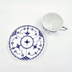 Musselmalet Halvblonde Kaffekop nr. 1-626. sortering 2  