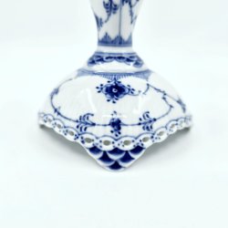 Musselmalet Helblonde Lysestage nr. 1-1138. sortering 1