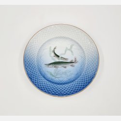 Mgestel Fisketallerken Gedde nr. 4. sortering 1 