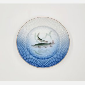 Mgestel Fisketallerken Gedde nr. 4. sortering 1 