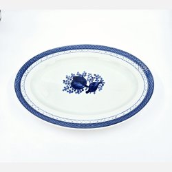 Tranquebar Stort Ovalt Fad nr. 11-930. sortering 1 