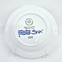 Bl Mega Riflet Dyb Tallerken nr. 604. sortering 1  