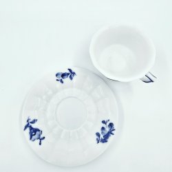 Bl Blomst Kantet Kaffekop nr. 10-8608. sortering 1 