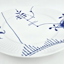 Bl Mega Riflet Middagstallerken nr. 627. sortering 1 