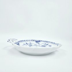 Musselmalet Halvblonde Blad Asiet nr. 1-547. sortering 1  