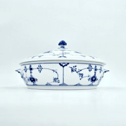 Musselmalet Riflet Lgfad nr. 1-405. sortering 1 