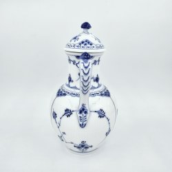 Musselmalet Halvblonde Kaffekande nr. 1-519. sortering 1 