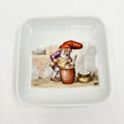 B &amp; G Firkantet Asiet Nisse Laver Dej nr. 5453. sortering 1 Sjlden