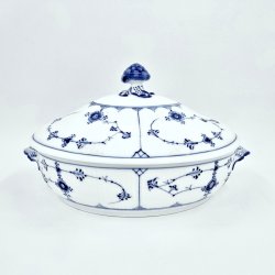 Musselmalet Riflet Lgfad nr. 1-283. sortering 1  