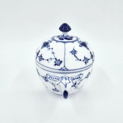 Musselmalet Riflet Sukkerskl nr. 1-244. sortering 1 