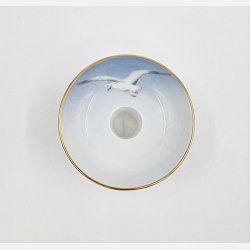 Mgestel Lysestage nr. 224 Med Guldkant 1 sortering  