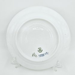 Musselmalet Halvblonde Frokosttallerken nr. 1-572. sortering 2  