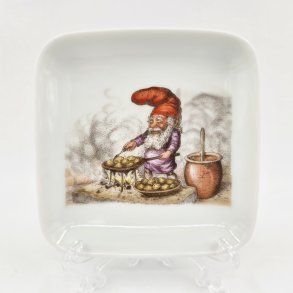 B & G Firkantet Asiet Nisse Laver bleskiver nr. 5453. sortering 1 Sjlden